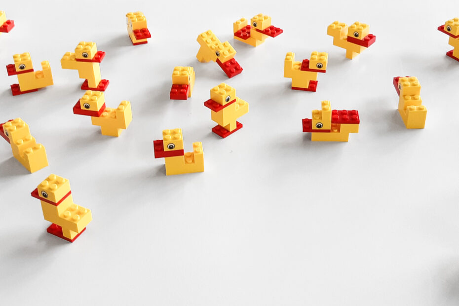 Eendjes van LEGO